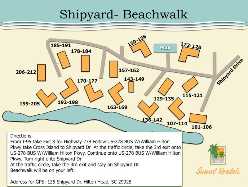 208 Beachwalk Shipyard Hilton Head Sunset Rentals